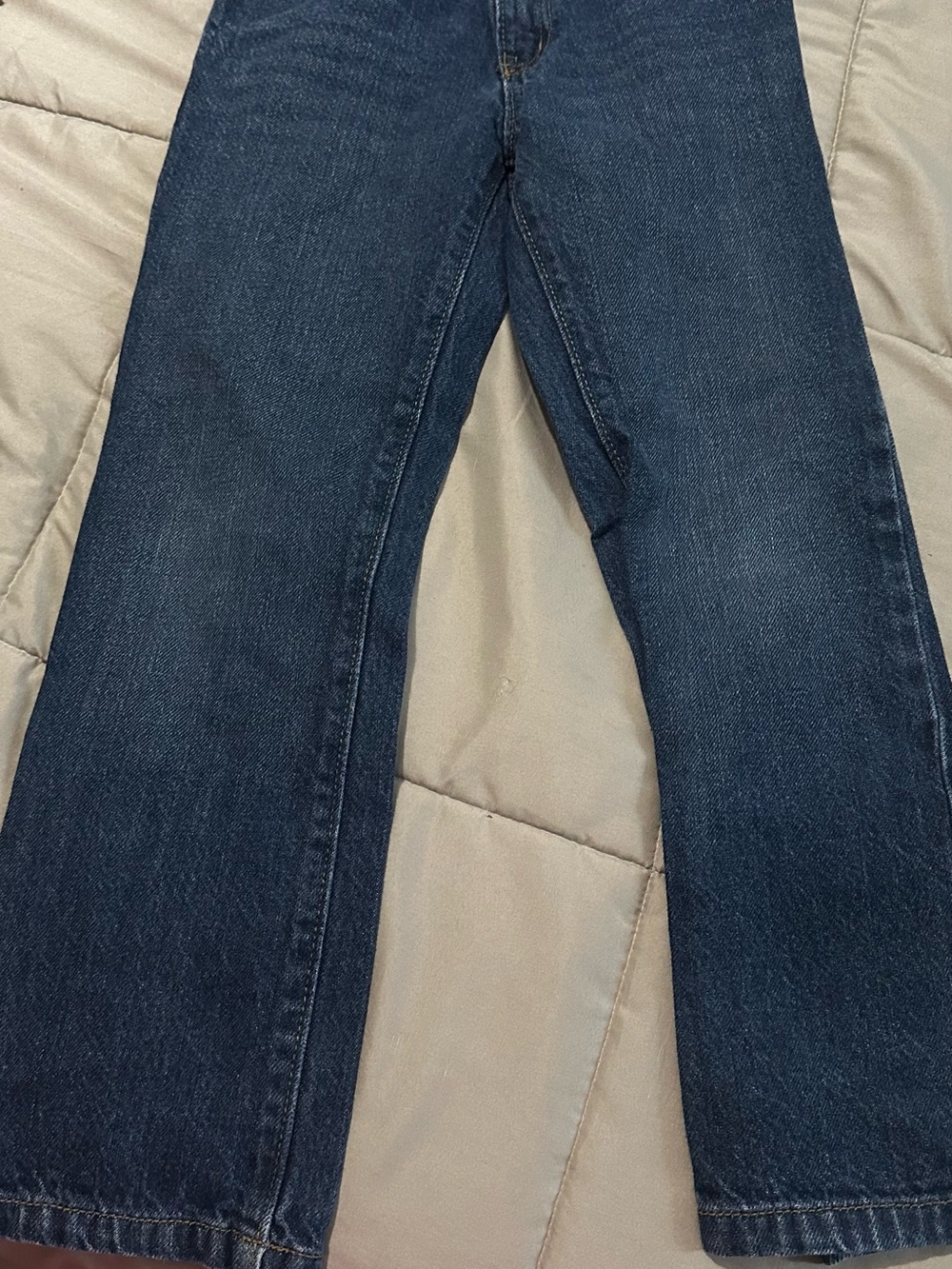 Boy’s Dark Blue Straight-Leg Jeans